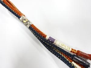 未使用品　正絹　手組帯締め